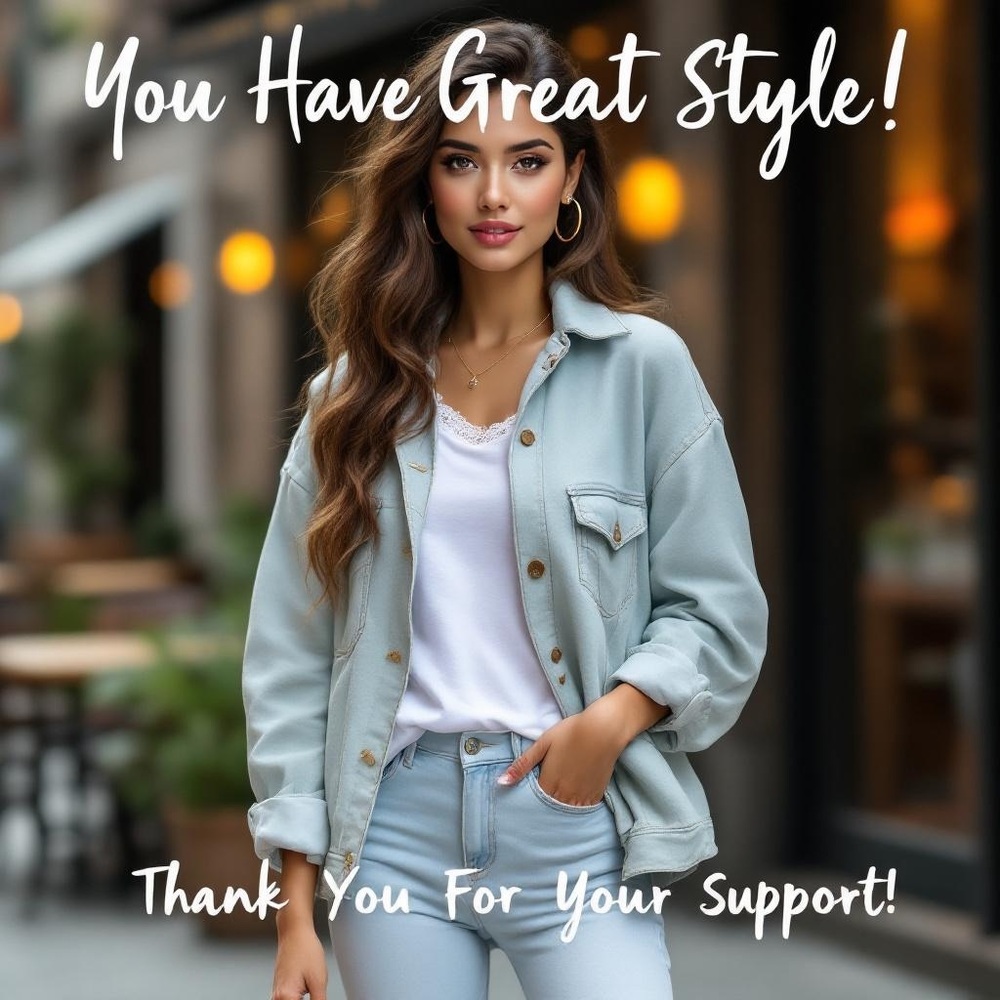 Kate and Mallory Jean Jacket with Silver Studs